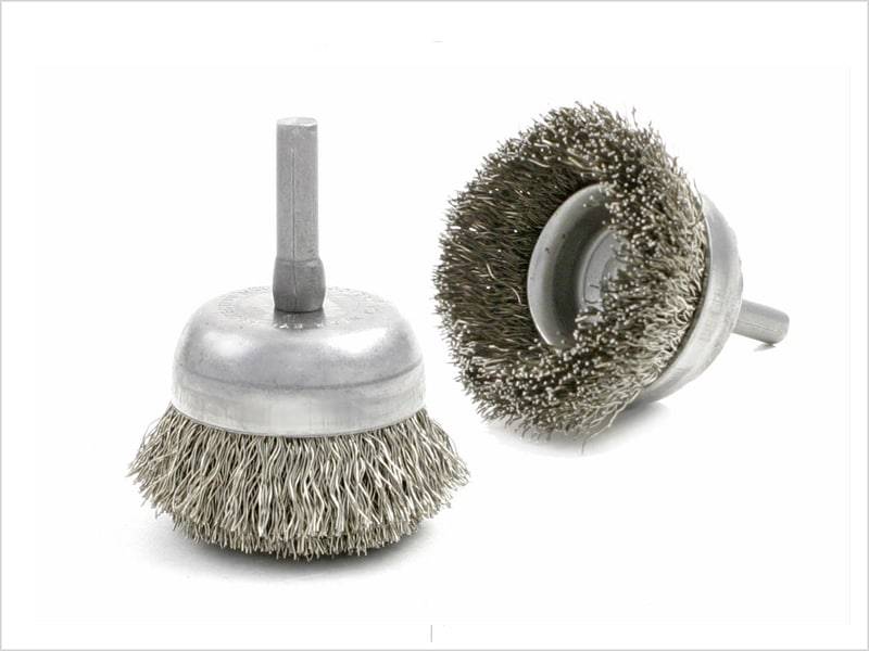 SS Knotted Twist Cup Brush